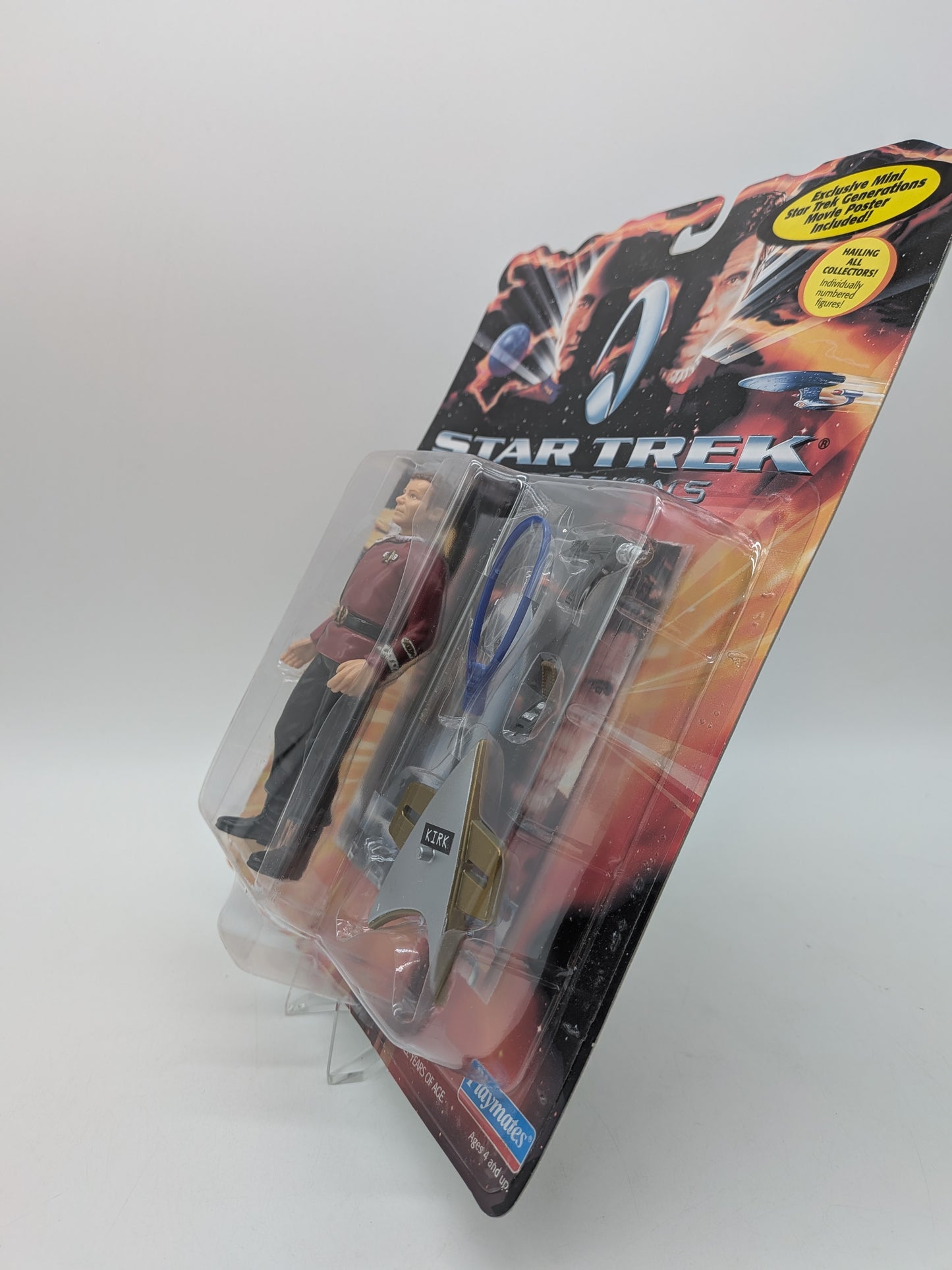 Playmates 1994 Star Trek Generations Admiral James T. Kirk Action Figure