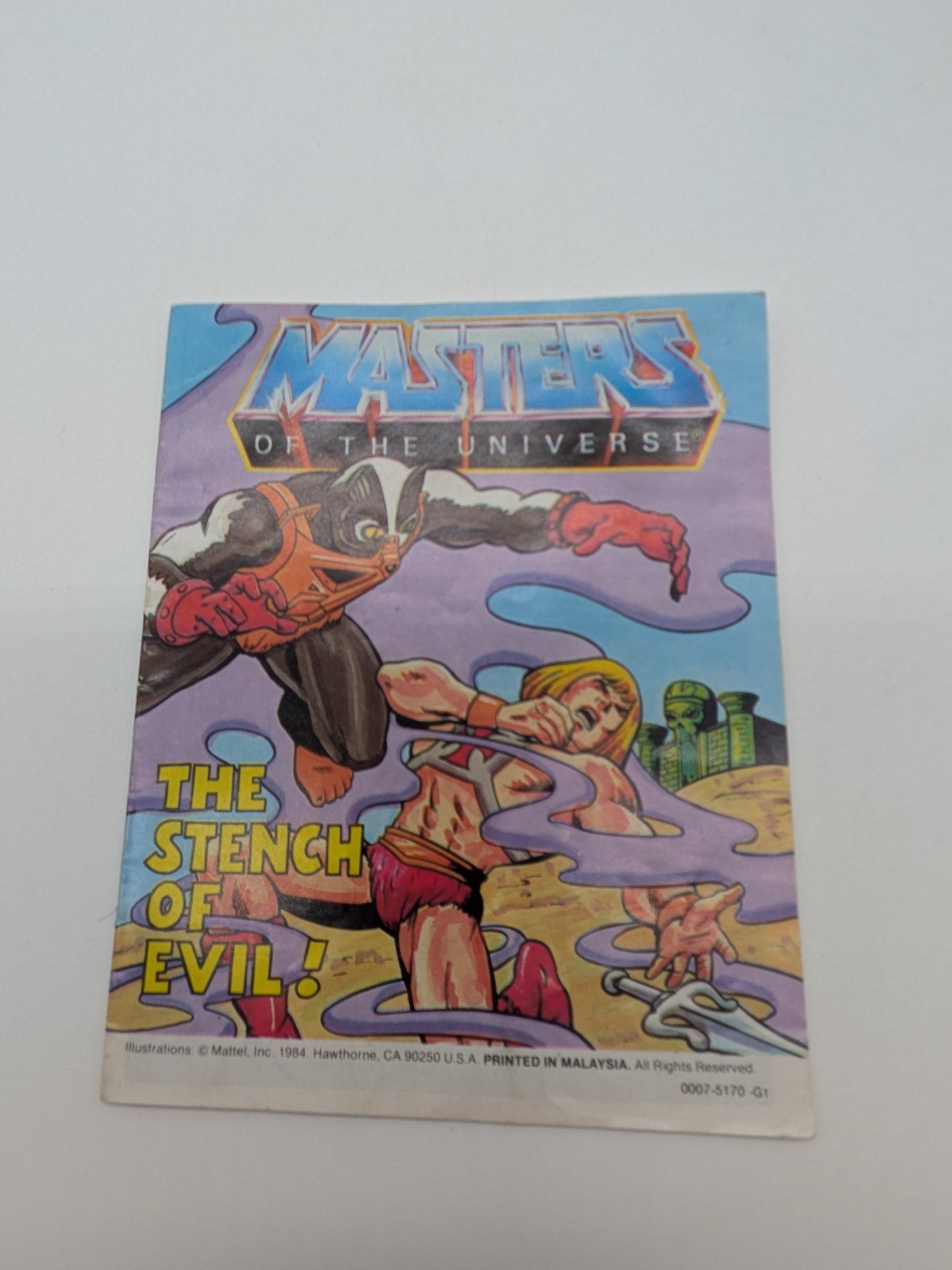 Mattel 1985 Masters of the Universe Moss Man Action Figure