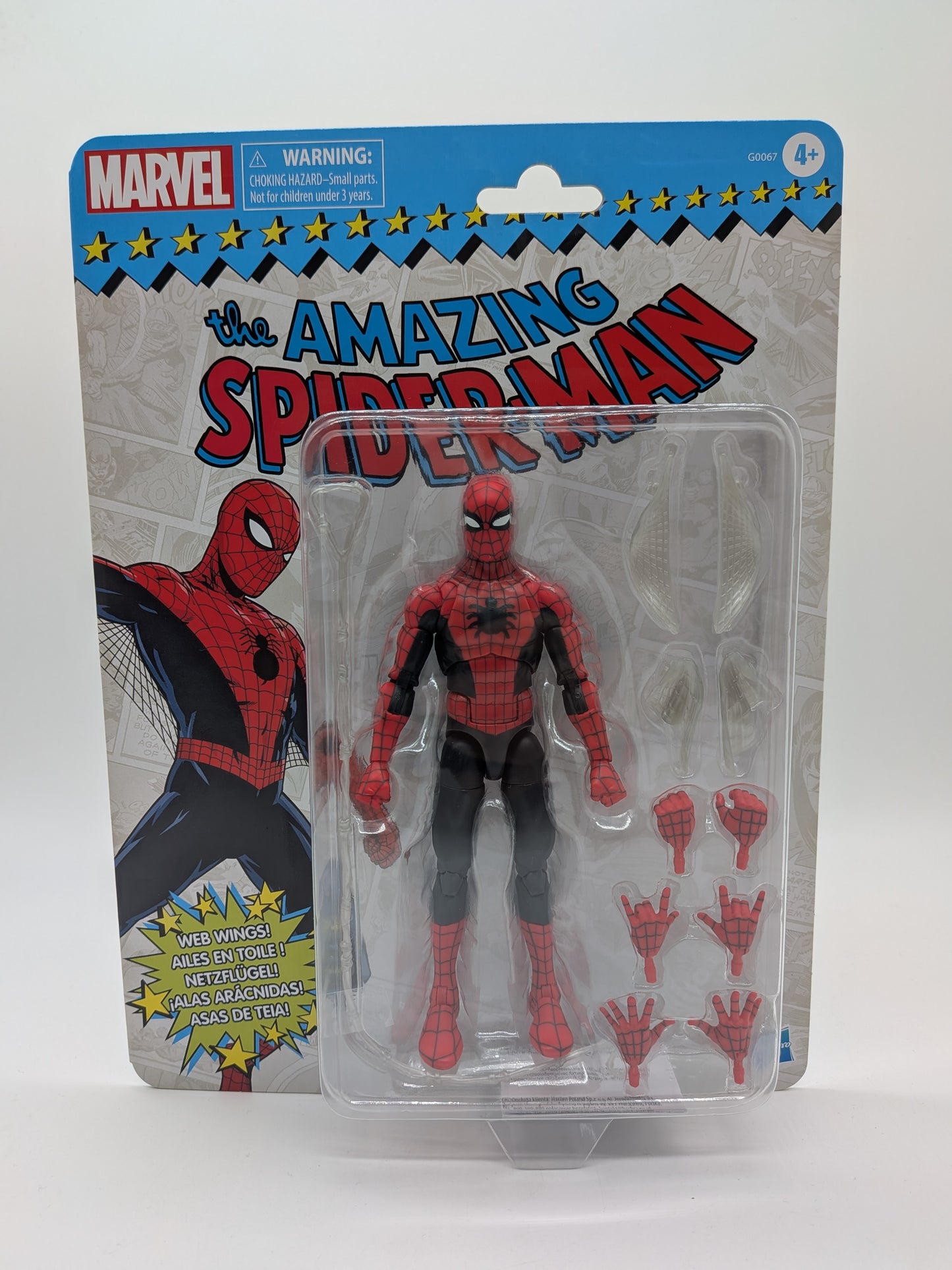Hasbro 2023 Marvel Legends Retro The Amazing Spider-Man Action Figure