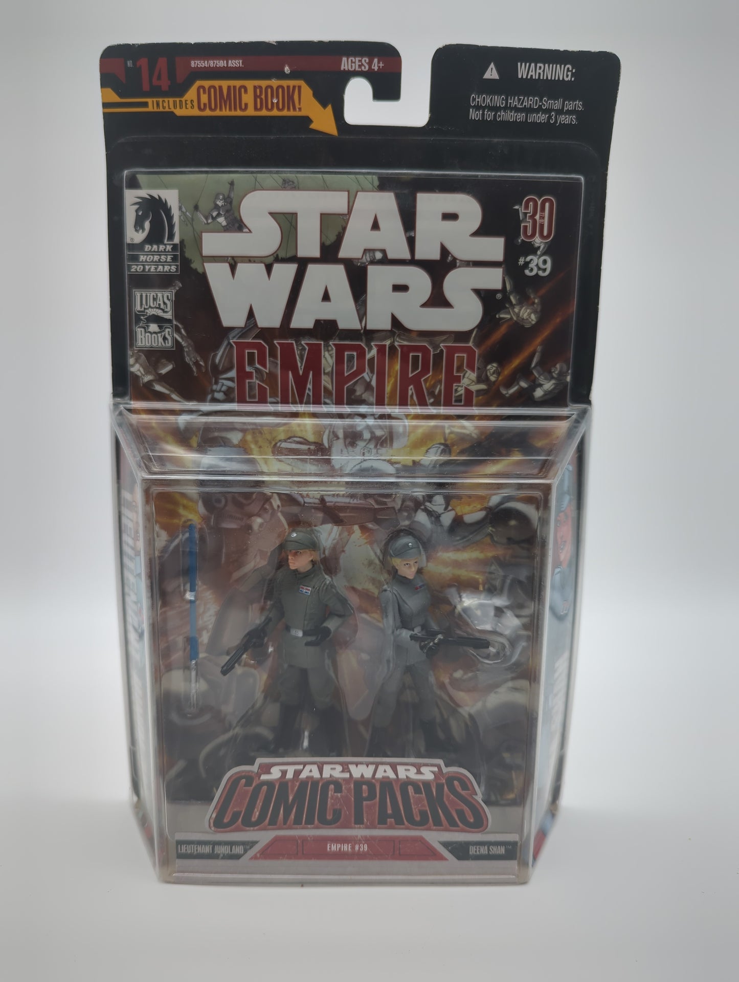 Hasbro Star Wars Comic Packs Empire #39 Lieutenant Jundland and Deena Shan Action Figures with Comic Book