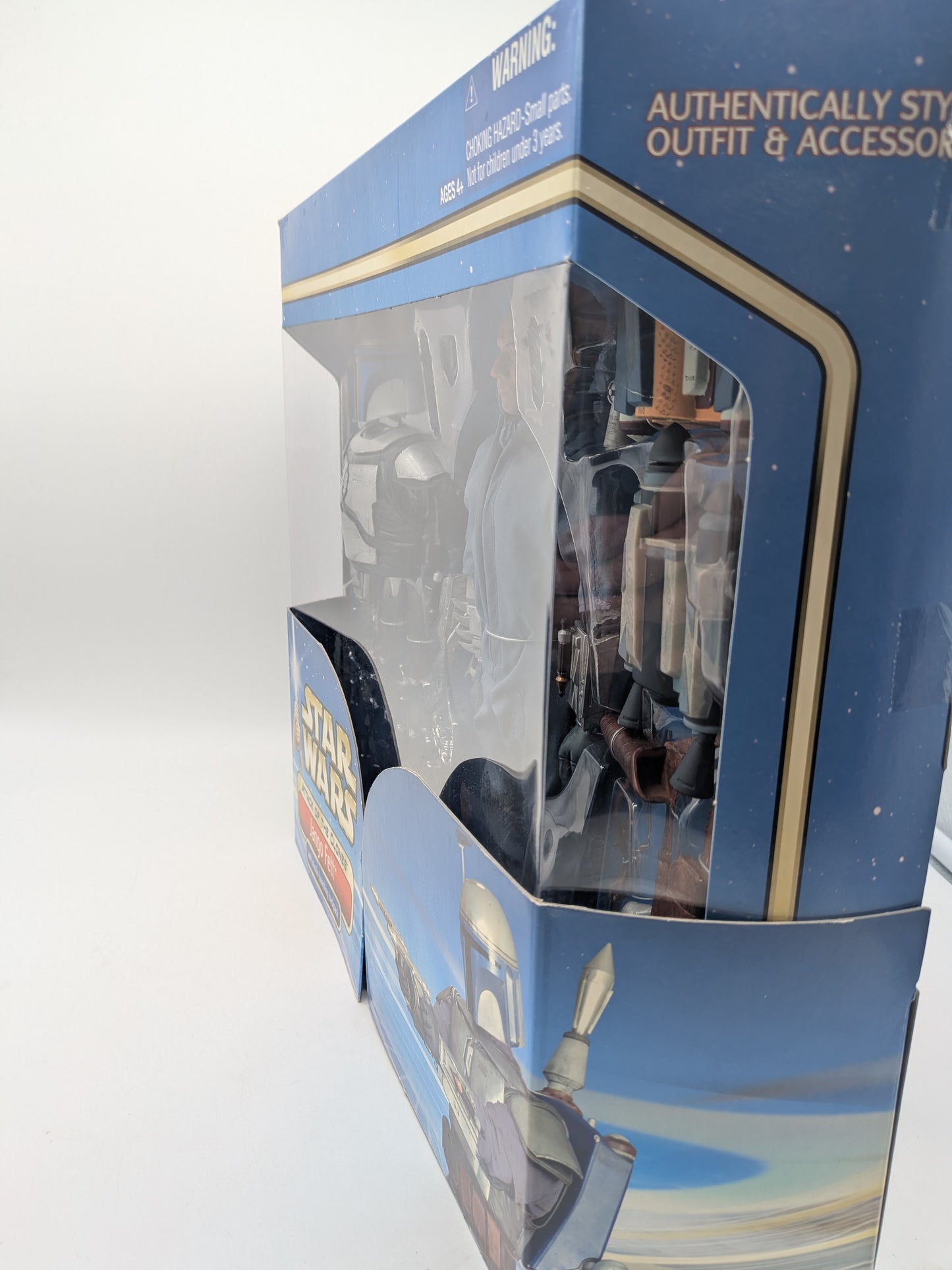 Hasbro 2002 Star Wars Attack of the Clones Jango Fett 12" Figure