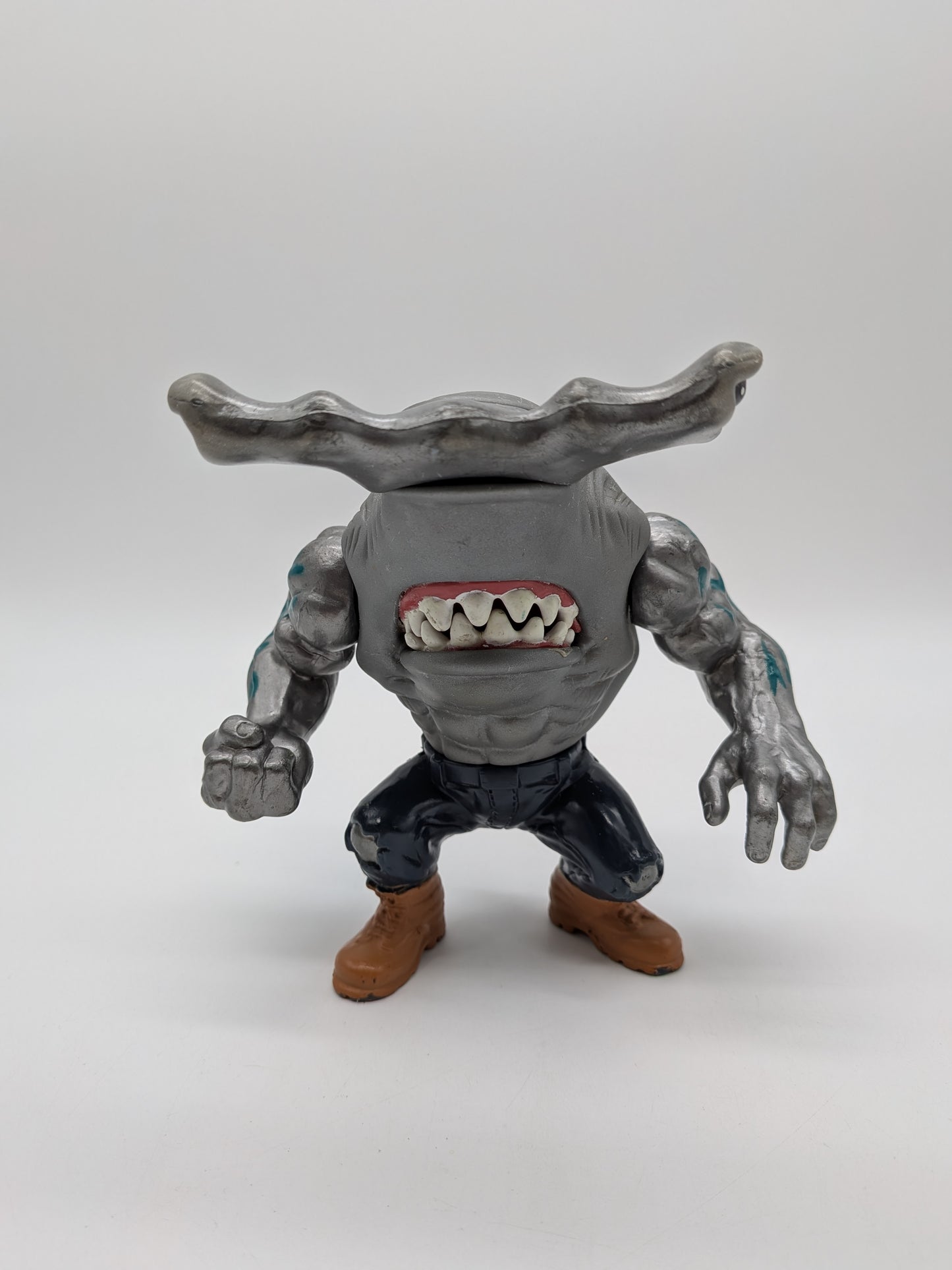 Mattel 1994 Street Sharks Jab Hammerhead Action Figure
