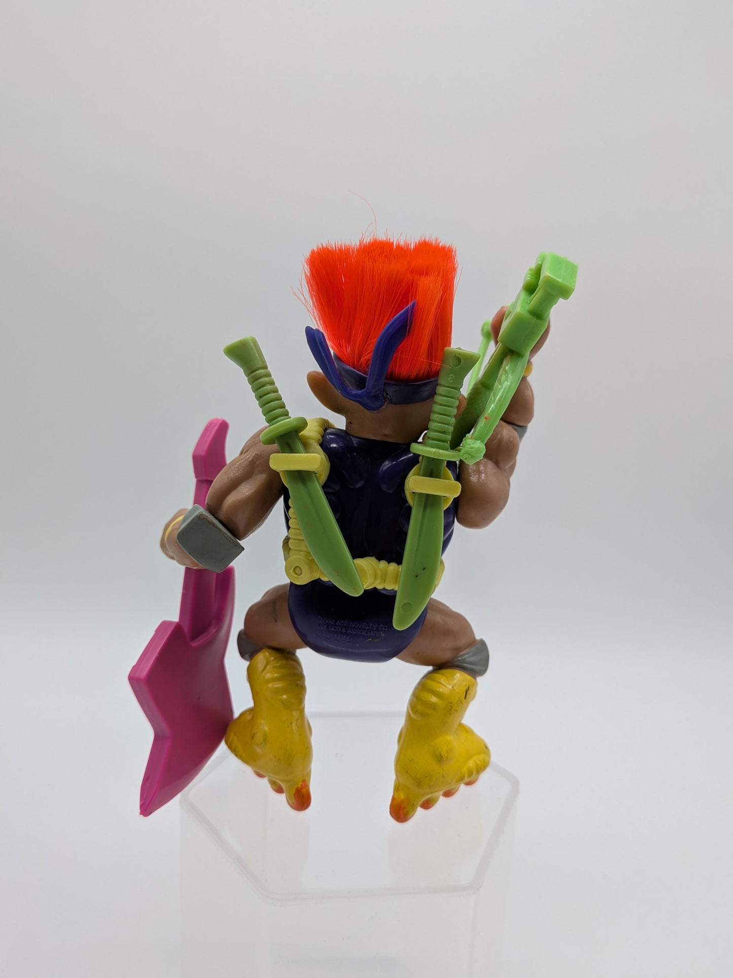 Ace Novelty 1993 Stone Protectors Maxwell the Accelerator Action Figure