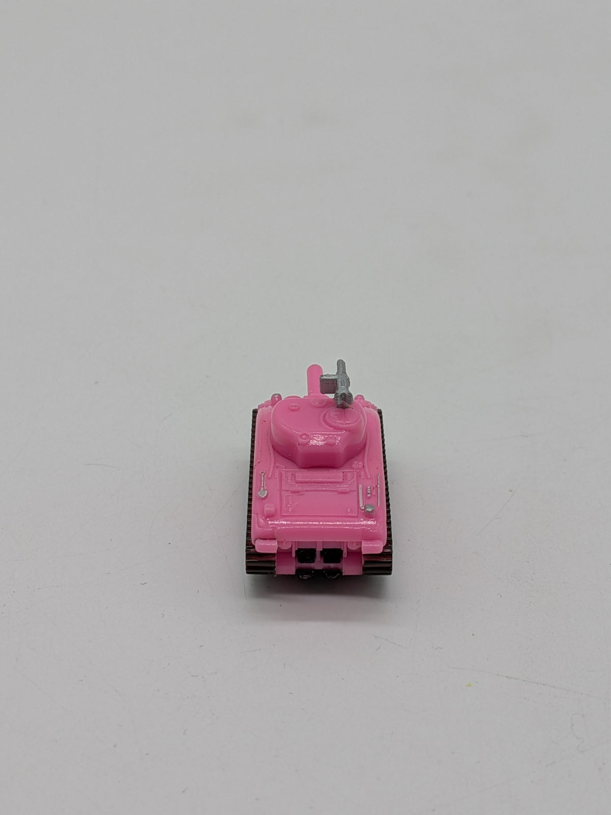 Galoob 1989 Micro Machines Insider Collection #10 Pink Sherman Tank "Insider" Toy Vehicle