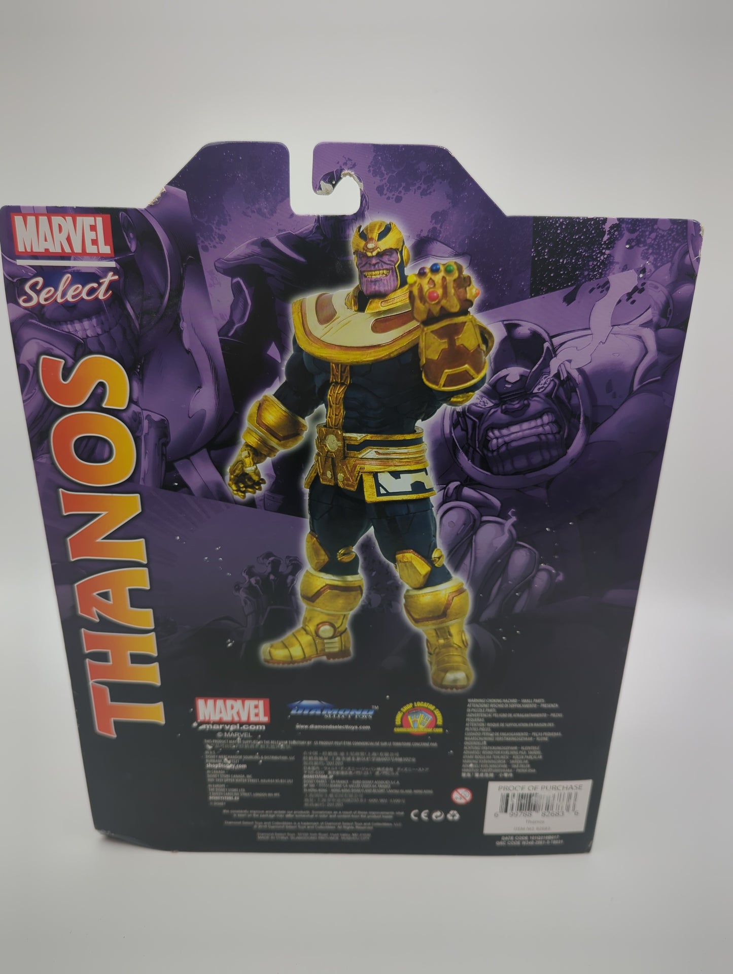 Diamond Select Toys Marvel Select Thanos Action Figure (Disney Store Exclusive)