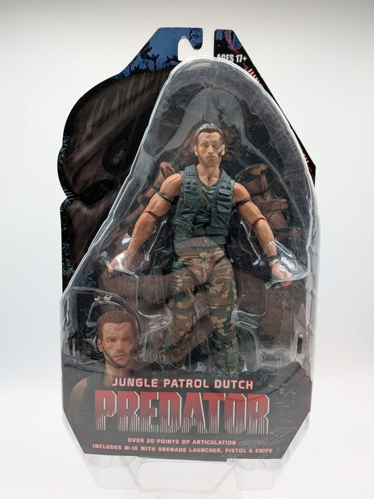 NECA 2013 Predator Jungle Patrol Dutch Action Figure