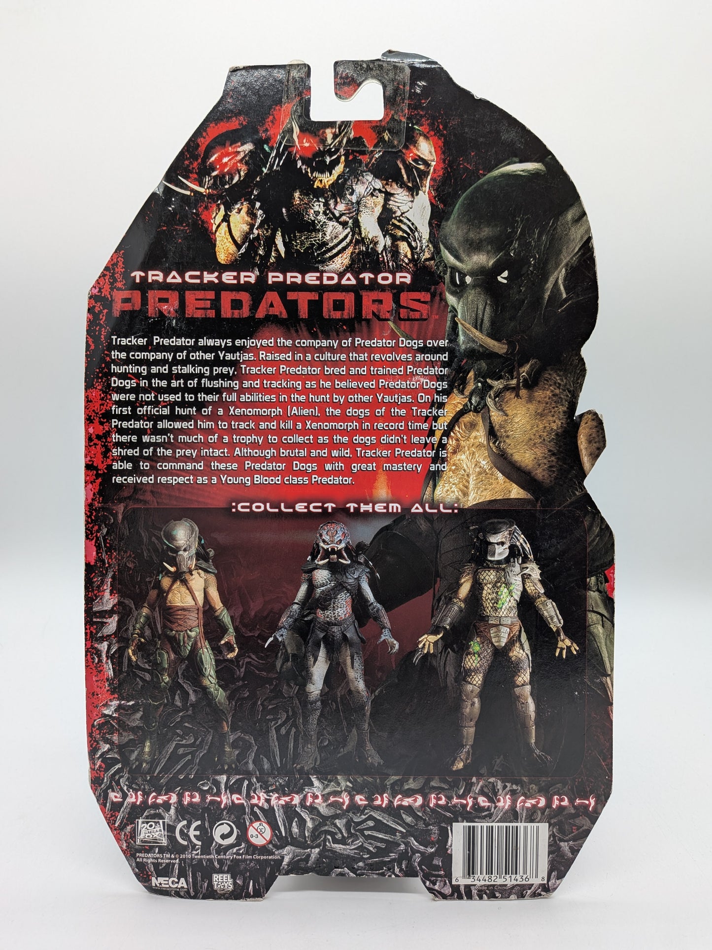 NECA 2010 Predators Tracked Predator Action Figure