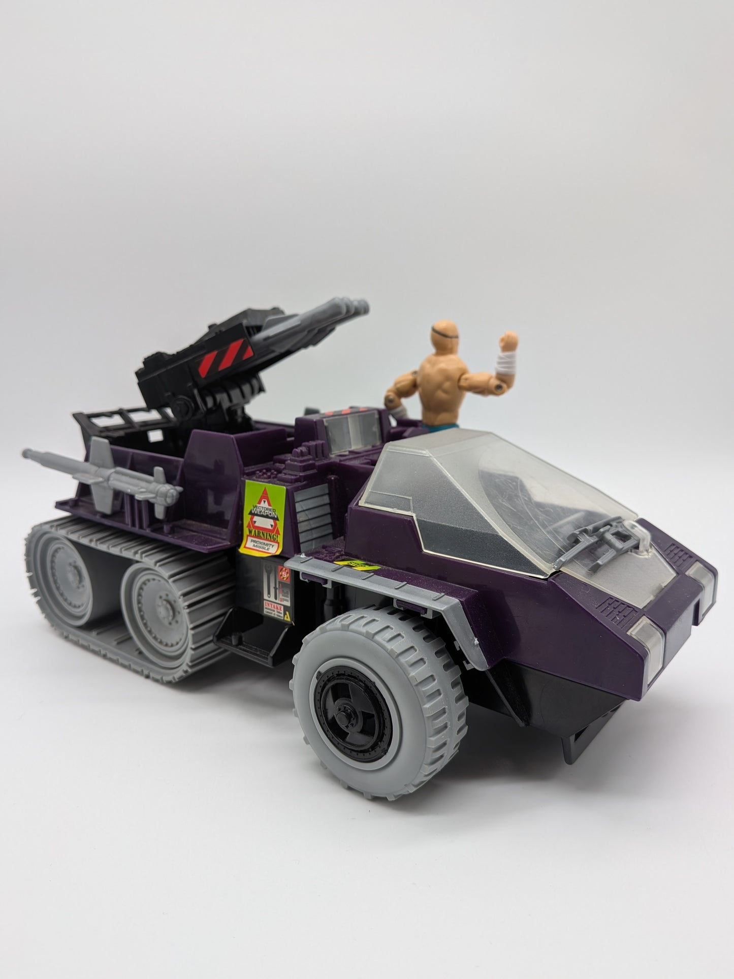 Hasbro 1993 Street Fighter II Devastator with Sagat Action Figure