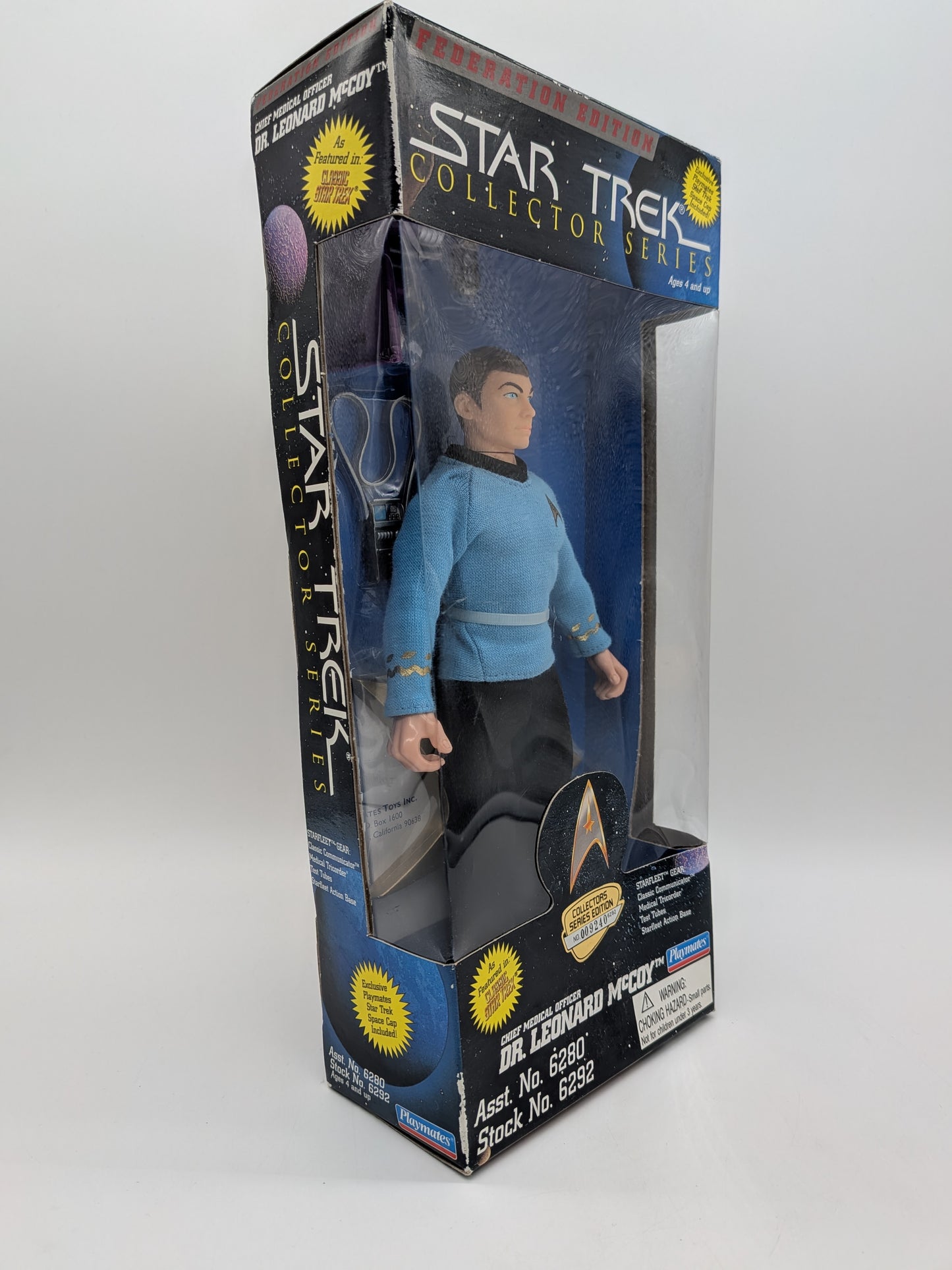 Playmates 1995 Star Trek Collector Series Dr. Leonard McCoy 9" Action Figure