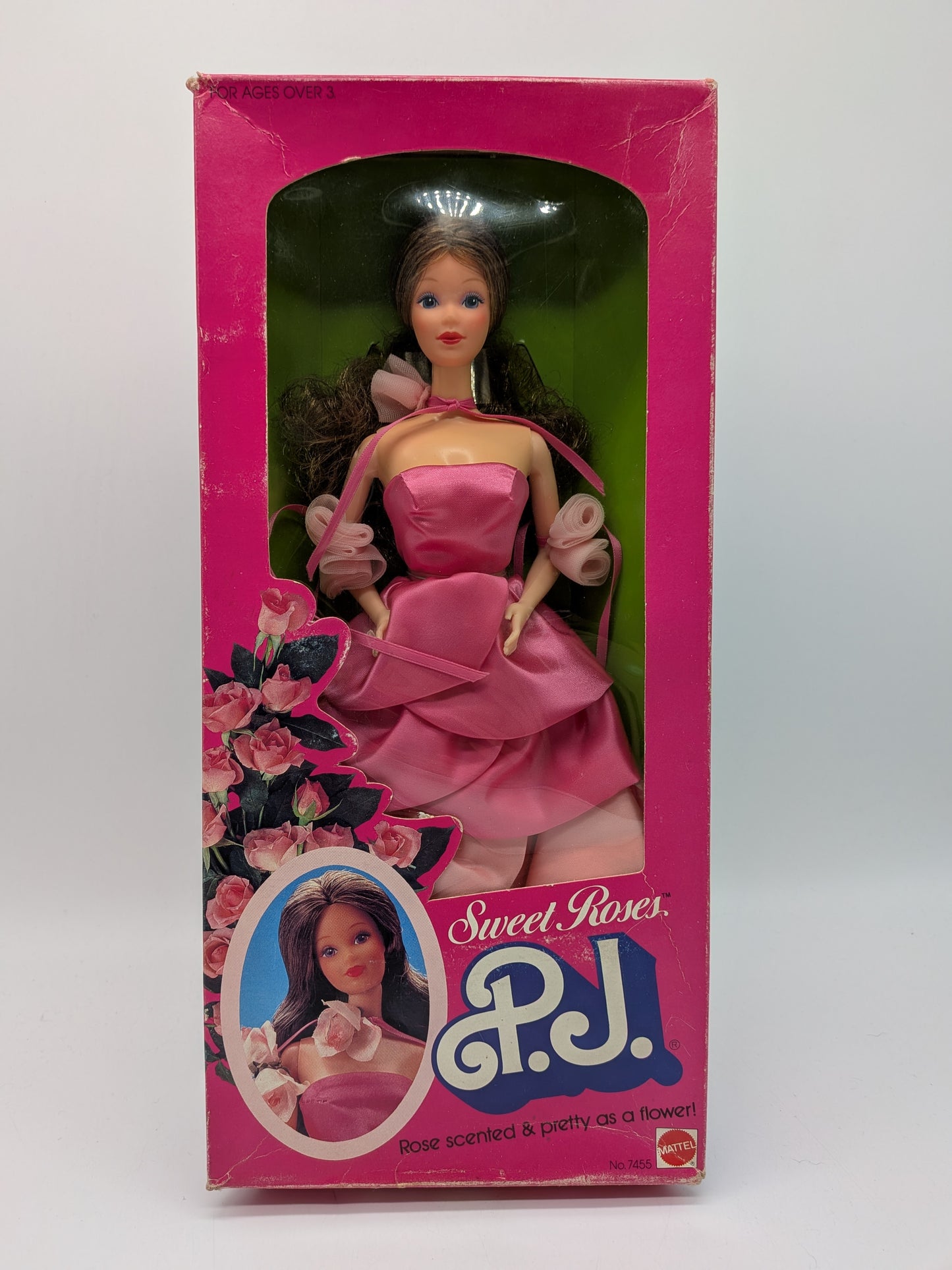 Mattel 1983 Sweet Roses P.J. Doll