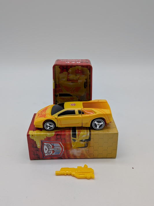 Hasbro 2003 Transformers Robots in Disguise (RID) R.E.V. Tiny Tins Figure