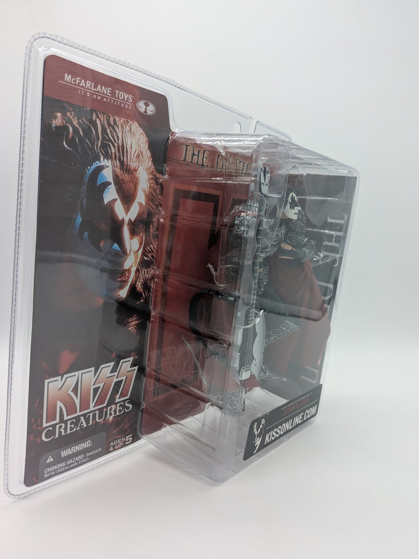 Mcfarlane Toys 2002 Kiss Creatures The Demon Action Figure