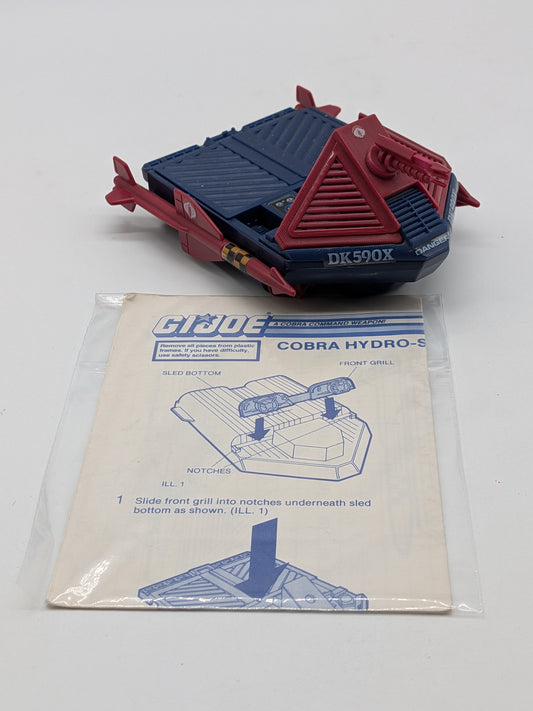 Hasbro 1986 GI Joe Cobra Hydro-Sled