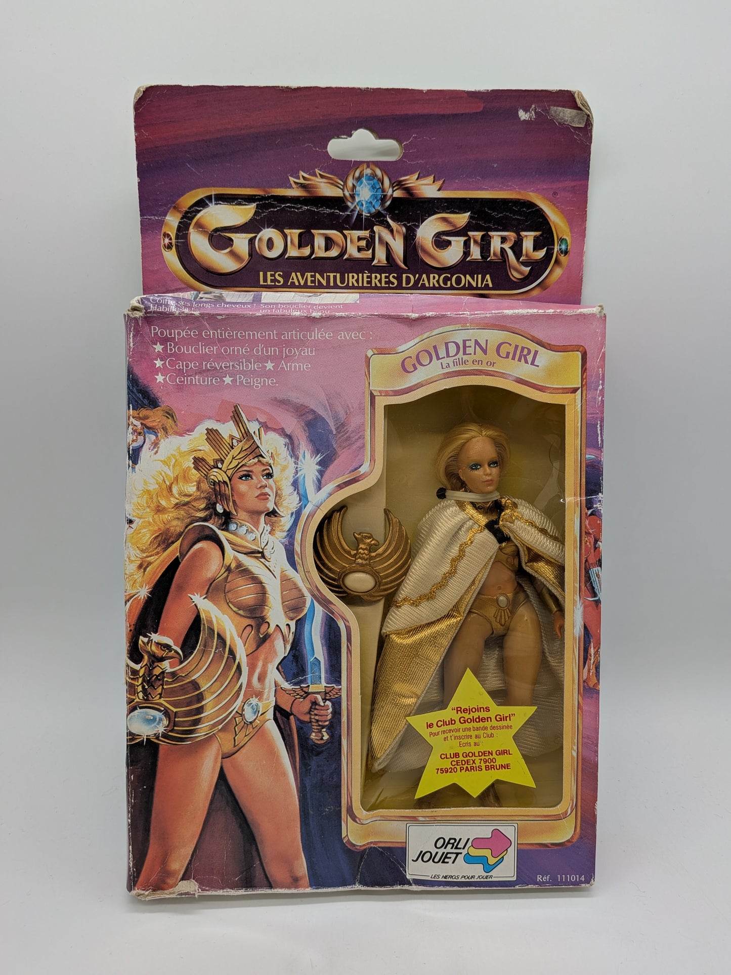 Galoob 1984 Golden Girls and the Guardians of the Gemstones Golden Girl Action Figure (French Release)