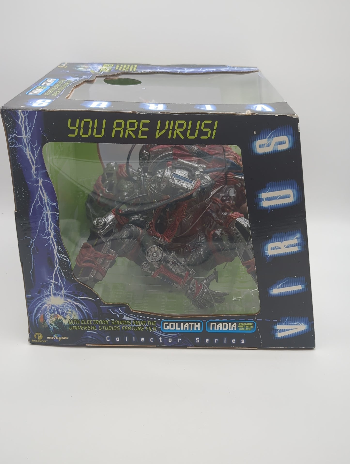 ReSaurus Virus Collector Series Goliath with Nadia Action Figure