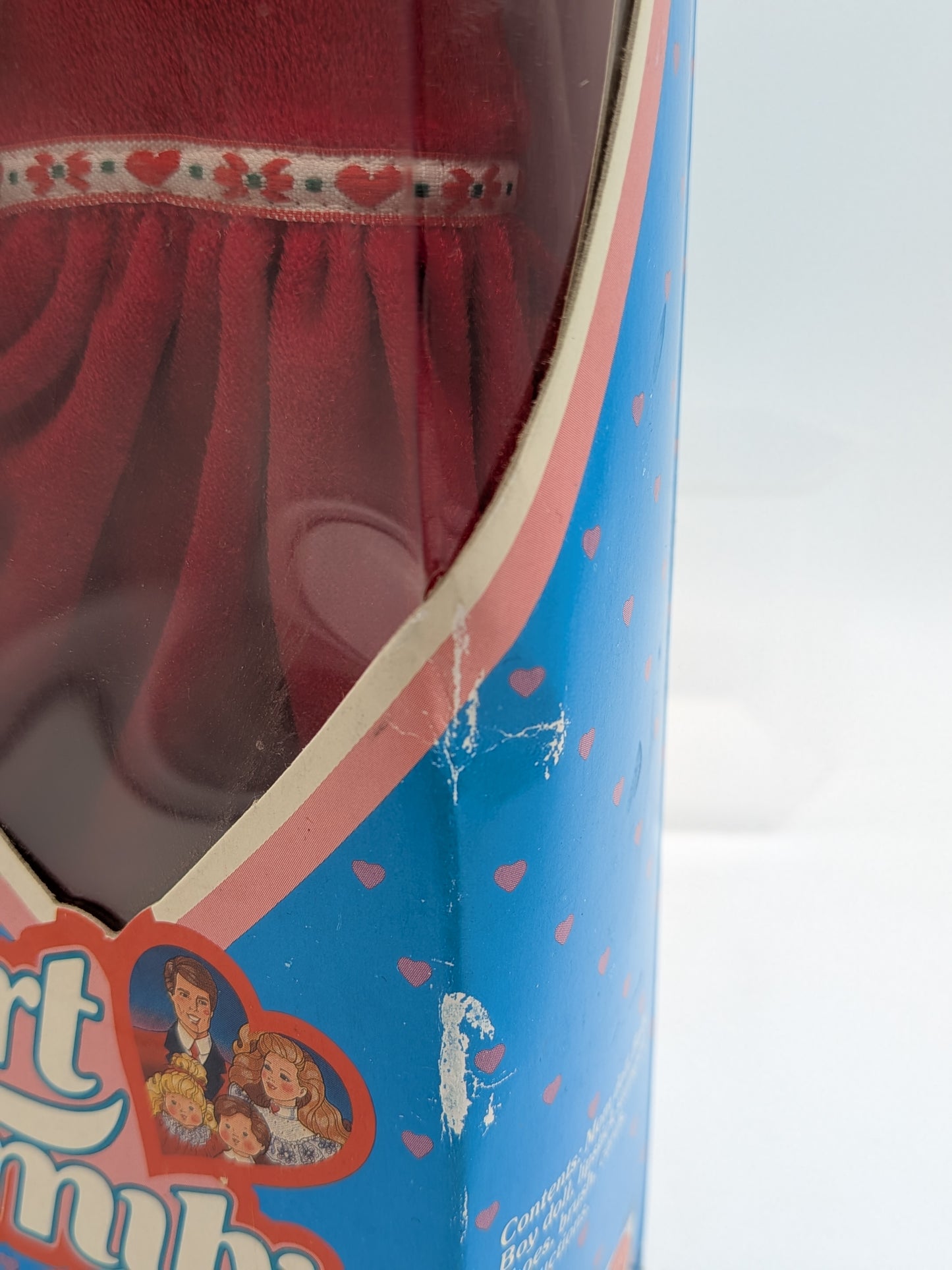 Mattel 1986 The Heart Family Kiss & Cuddle Doll