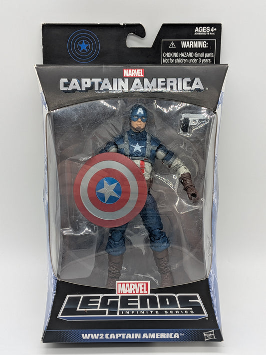 Hasbro 2013 Marvel Legends WW2 Captain America Action Figure