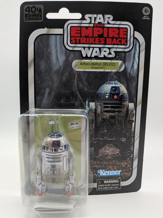 Hasbro 2020 Star Wars The Black Series Empire Strikes Back Retro Artoo-Detoo (R2-D2) (Dagobah) Action Figure