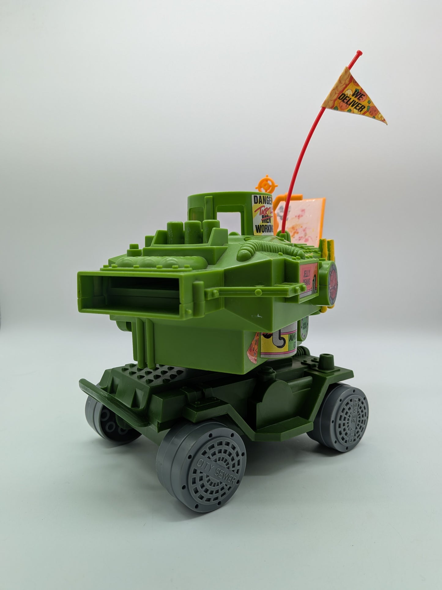 Playmates 1989 Teenage Mutant Ninja Turtles Pizza Thrower Vehicle