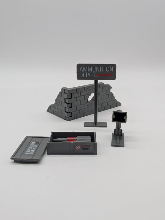 Hasbro 1984 G.I. Joe Battle Stations Missile Defense Unit Play Set