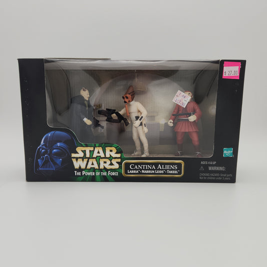 Star Wars 1998 Power of the Force Cantina Aliens