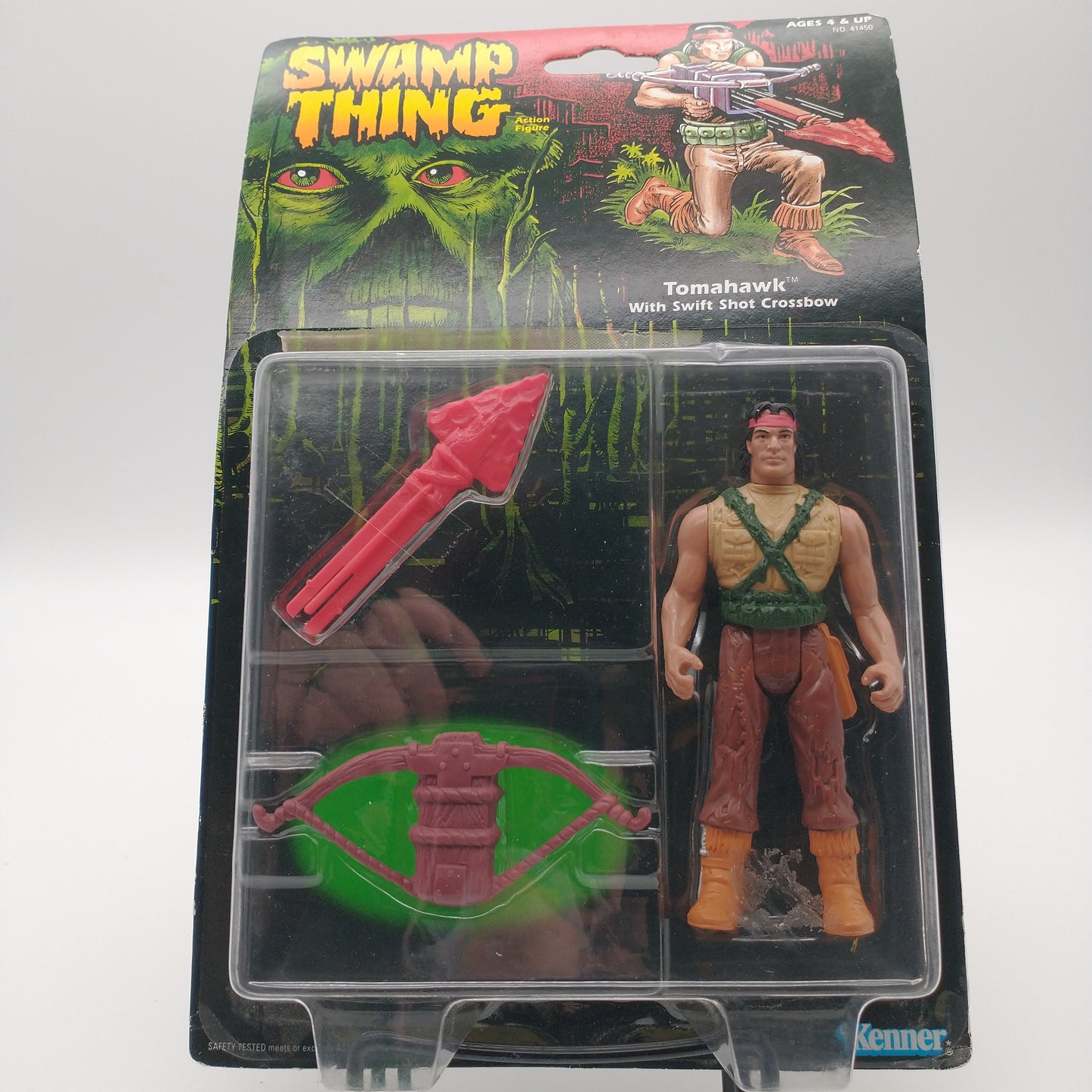 Swamp Thing Tomahawk W/Crossbow 1990