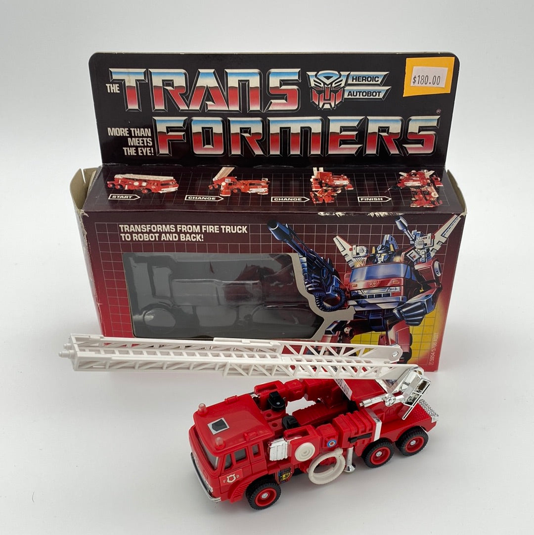 1985 Gen 1 Transformers Autobot Search & Rescue Inferno