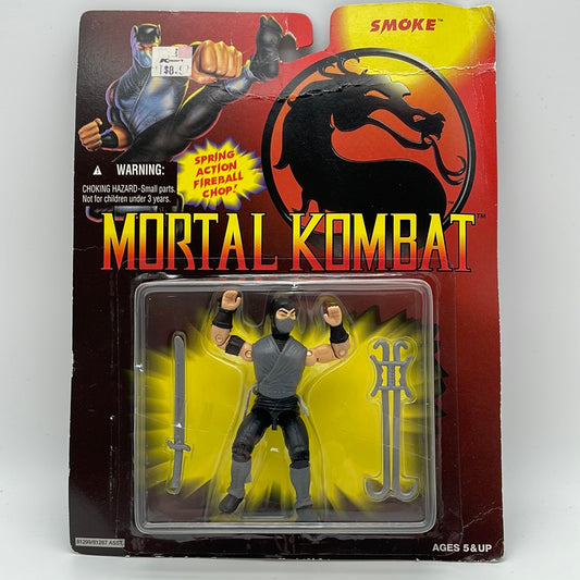 Mortal Kombat, Smoke 3.75" Action Figure Vintage 1994 Sealed