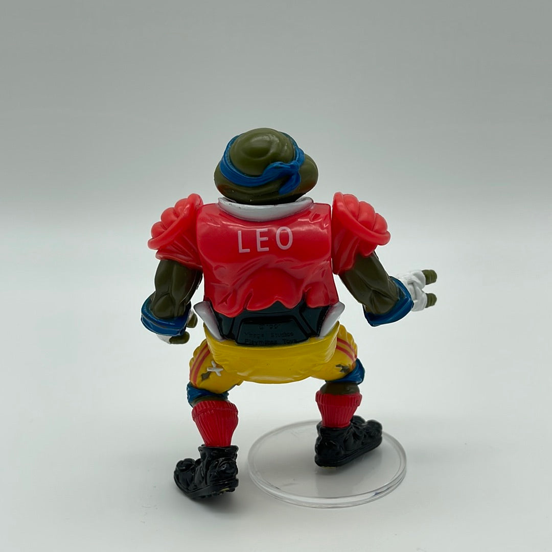 Teenage Mutant Ninja Turtle 1991 Football Tossin' Leo (Complete)